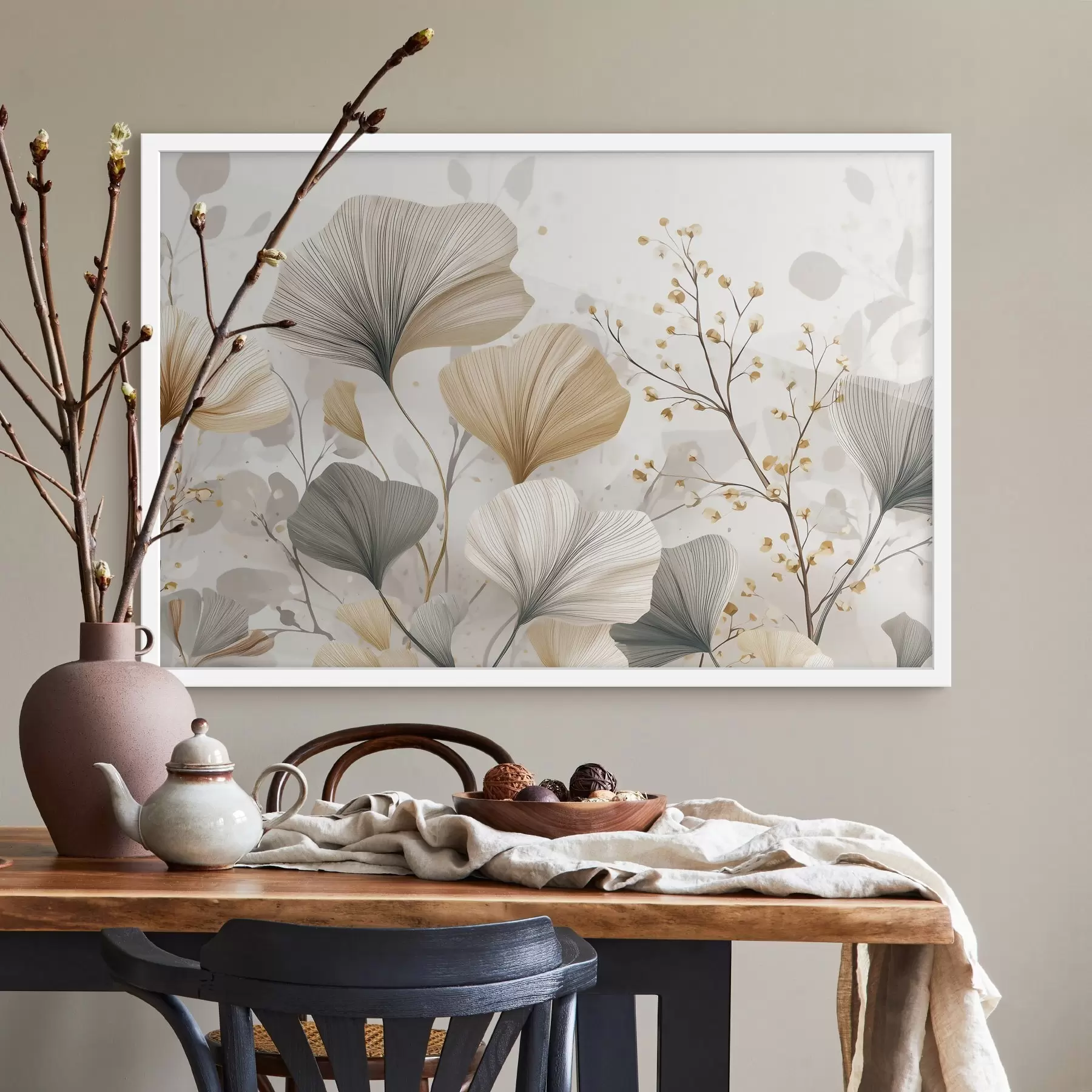 Fototapety Krehké kvety slonovinovej farby f48486