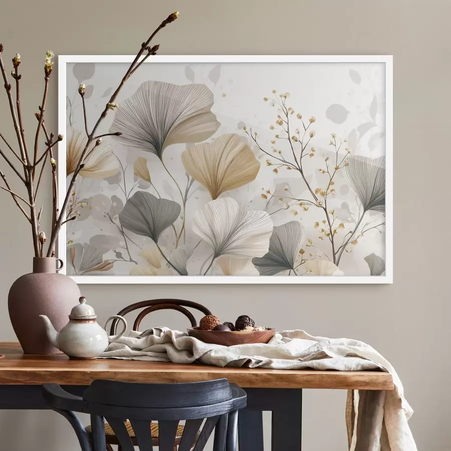 Fototapety Krehké kvety slonovinovej farby f48486