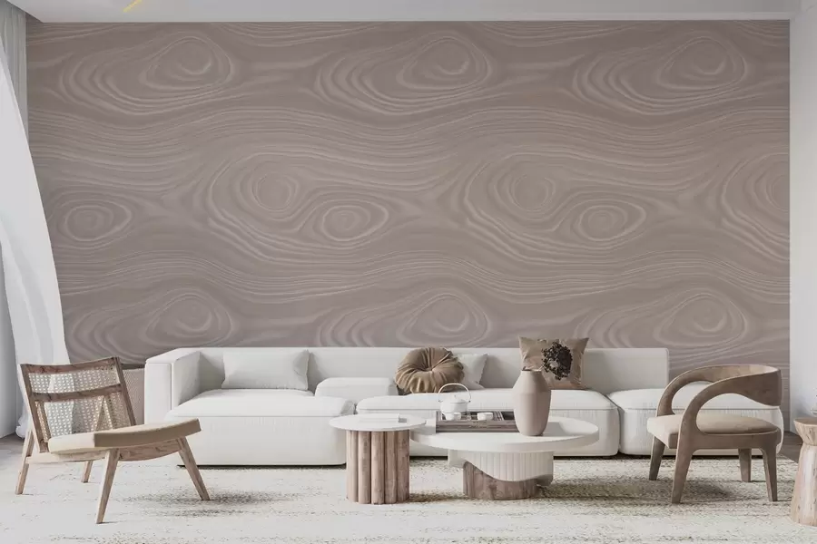 Fototapety Abstraktný béžový vzor s jemnými líniami a imitáciou textúry prírodného dreva w09681