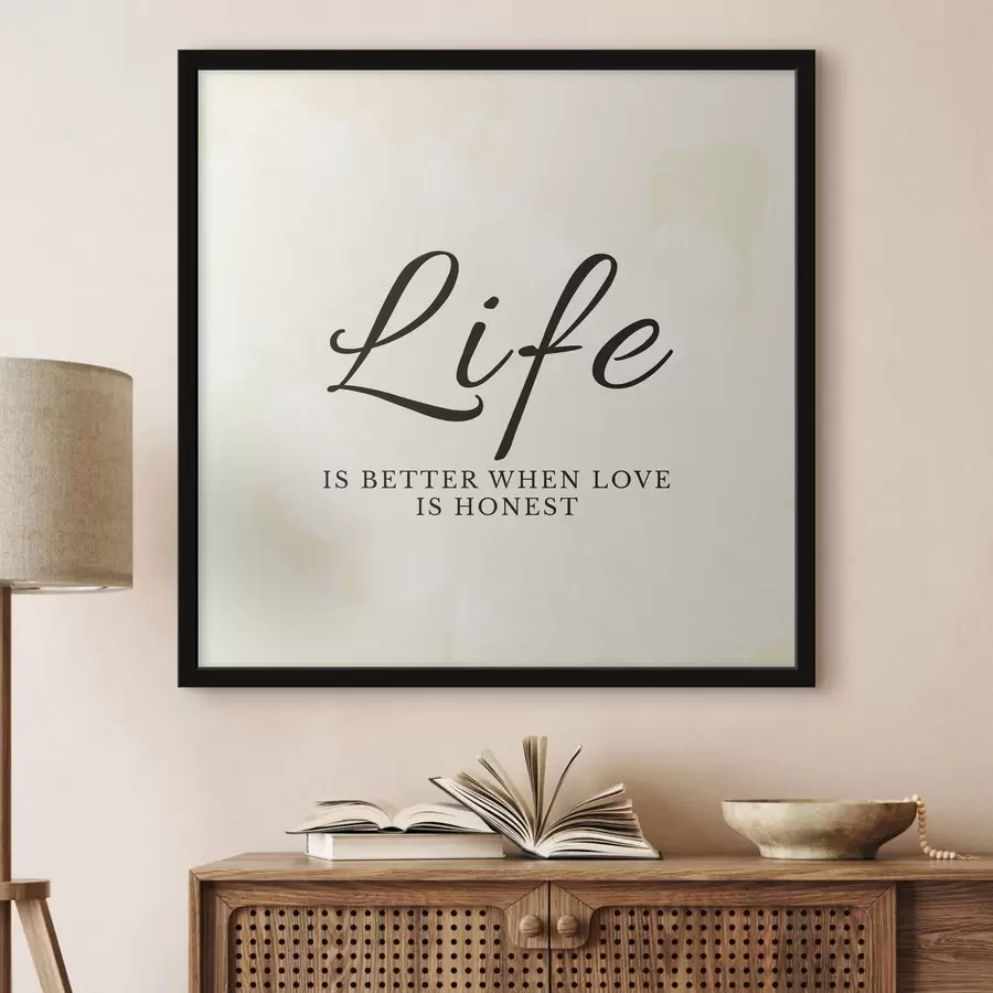 Fototapety Text o živote na svetlom textúrovanom pozadí f48029