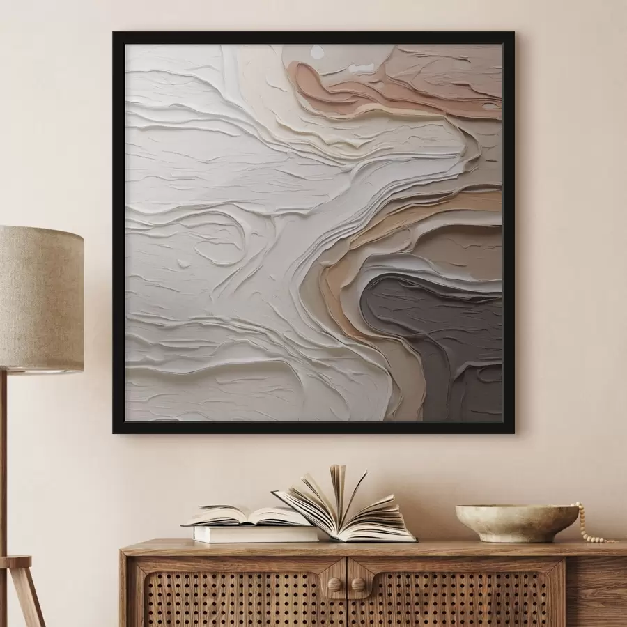 Fototapety Abstraktná kompozícia napodobňujúca maľbu f48507