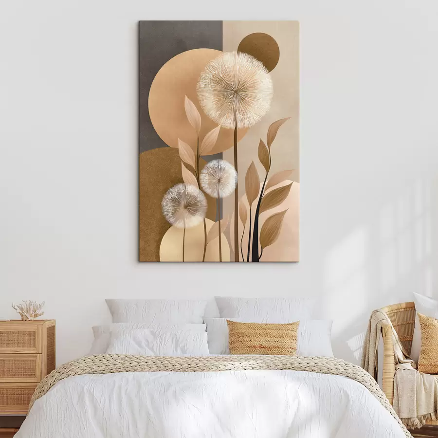Obraz Abstrakcia s púpavami s48283