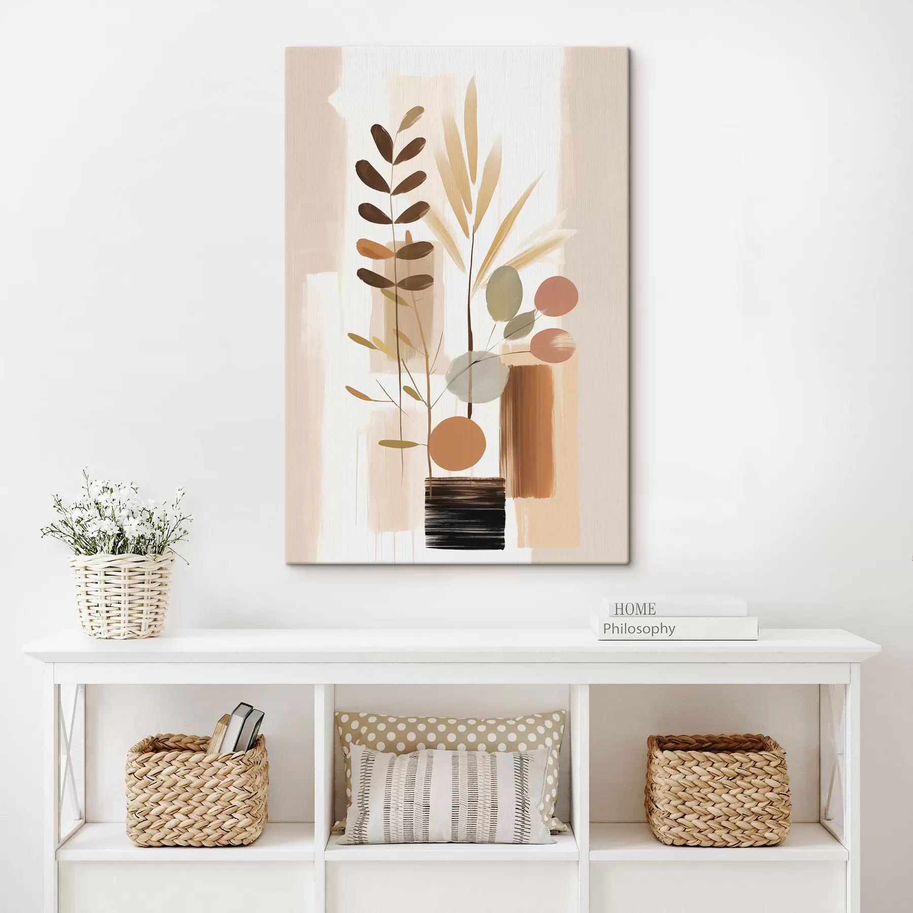 Obraz Abstraktná botanická kompozícia s48517