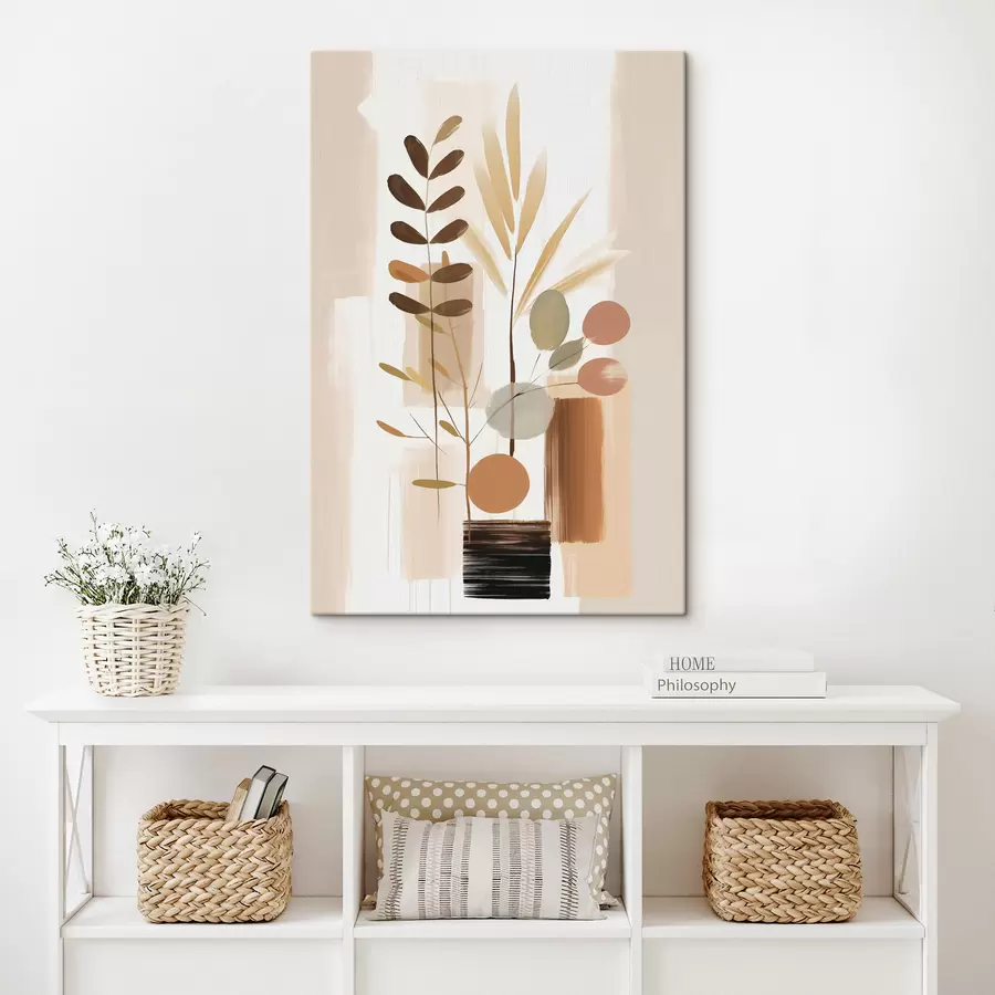 Obraz Abstraktná botanická kompozícia s48517