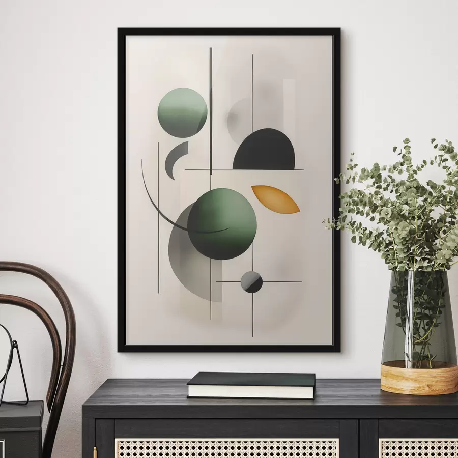 Fototapety Abstrakcia s kruhmi f48284