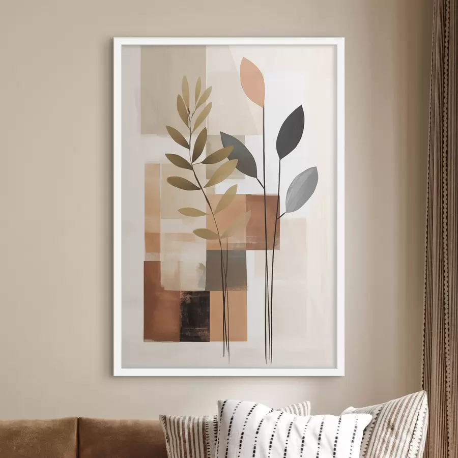 Fototapety Abstraktná botanická kompozícia f48516