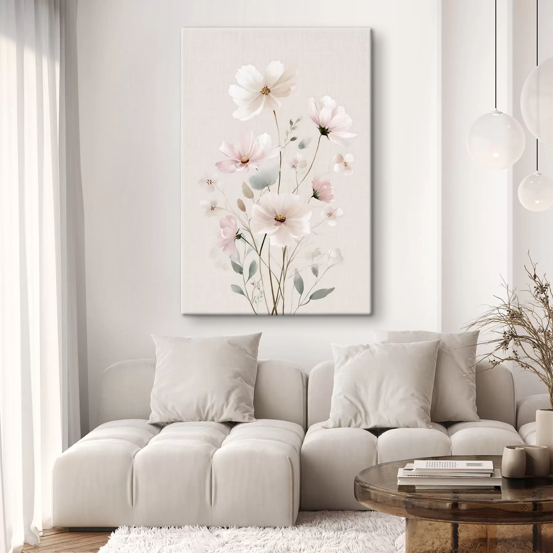 Obraz jemné divoké kvety s48533