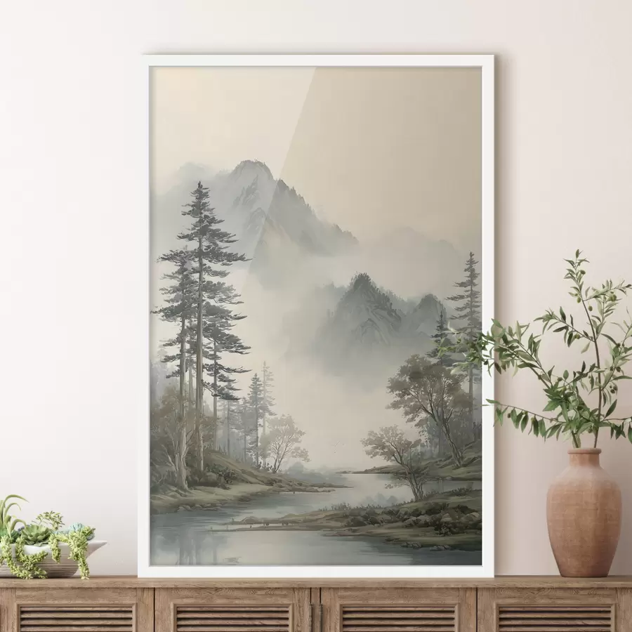 Fototapety levica v akvarelovom štýle f48531