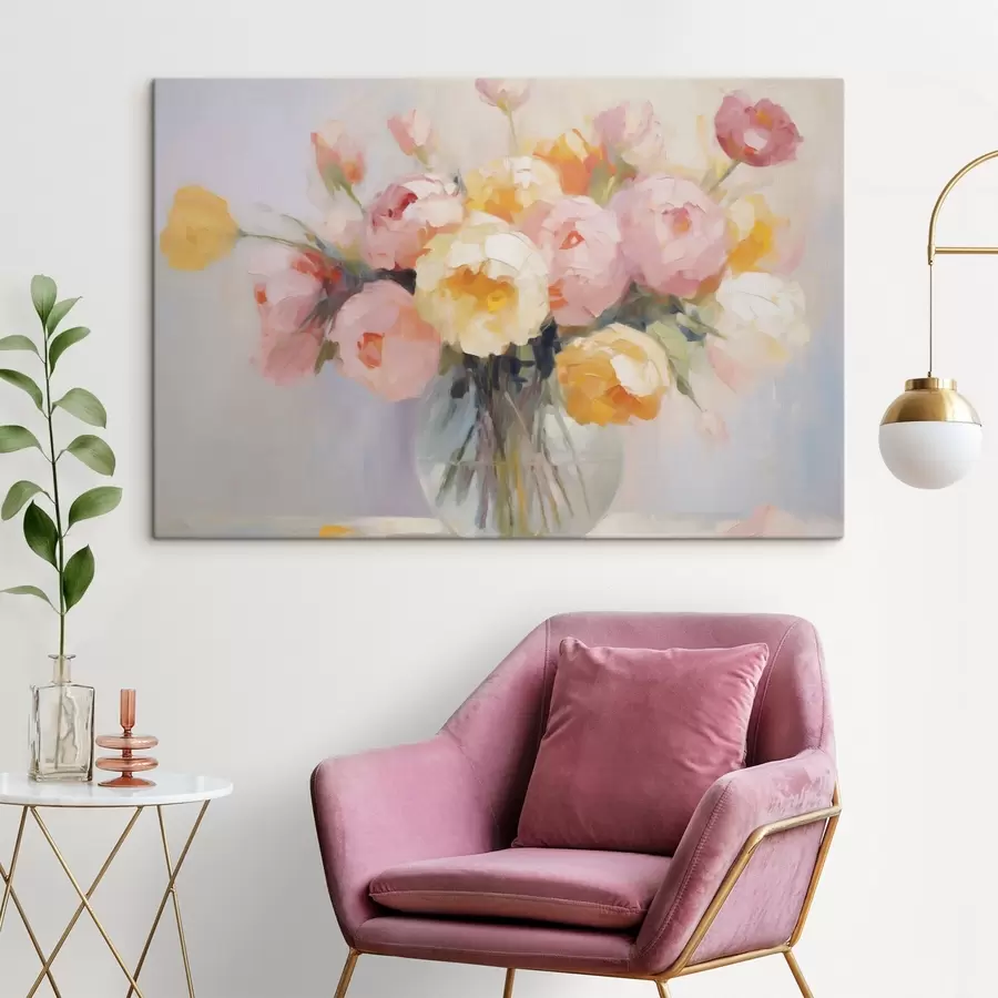 Obraz Kytica vo váze s48592