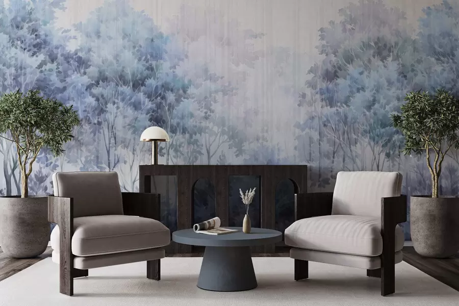 Fototapety Listnatý les a línie w05442v1