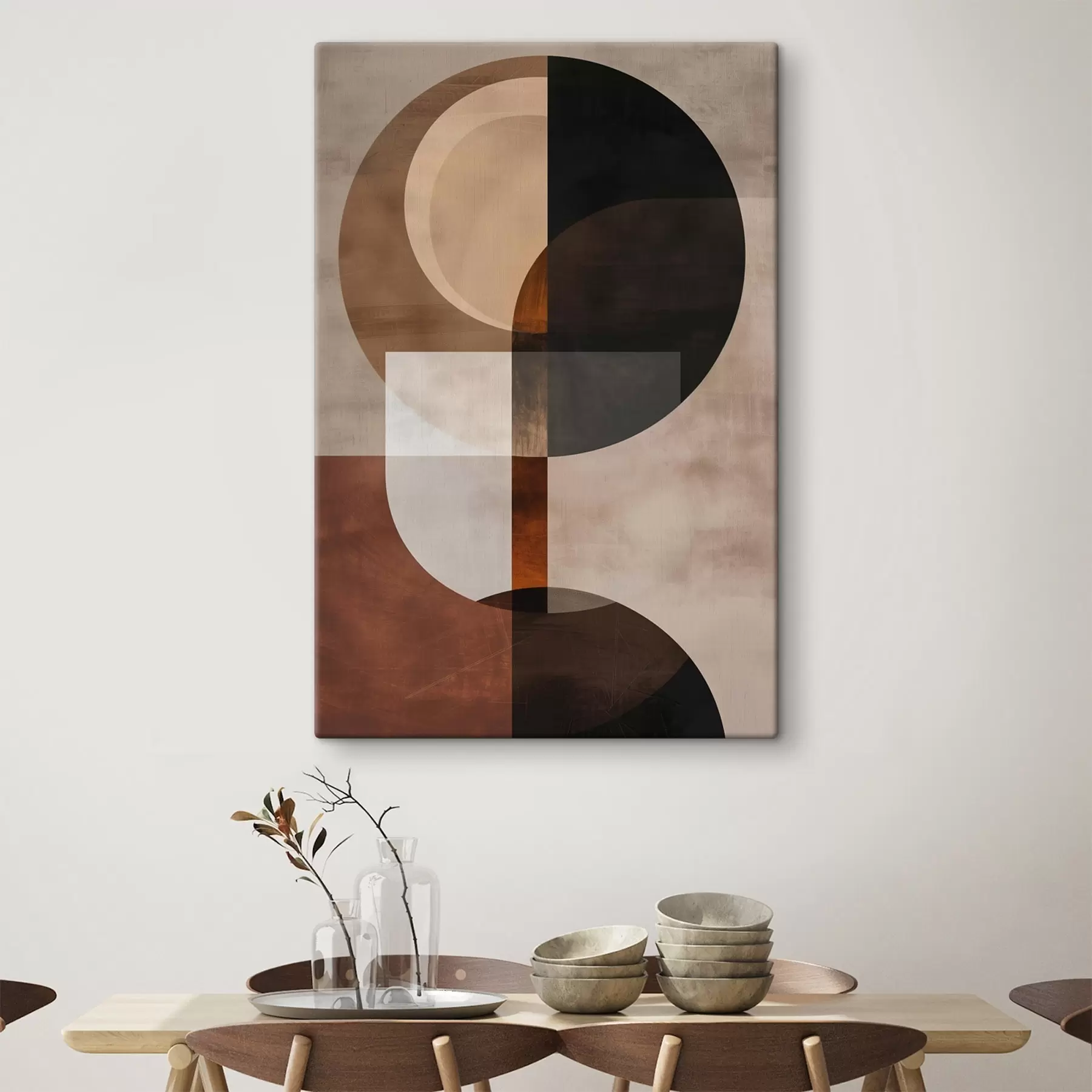 Obraz Minimalistické tvary, moderný štýl s48584