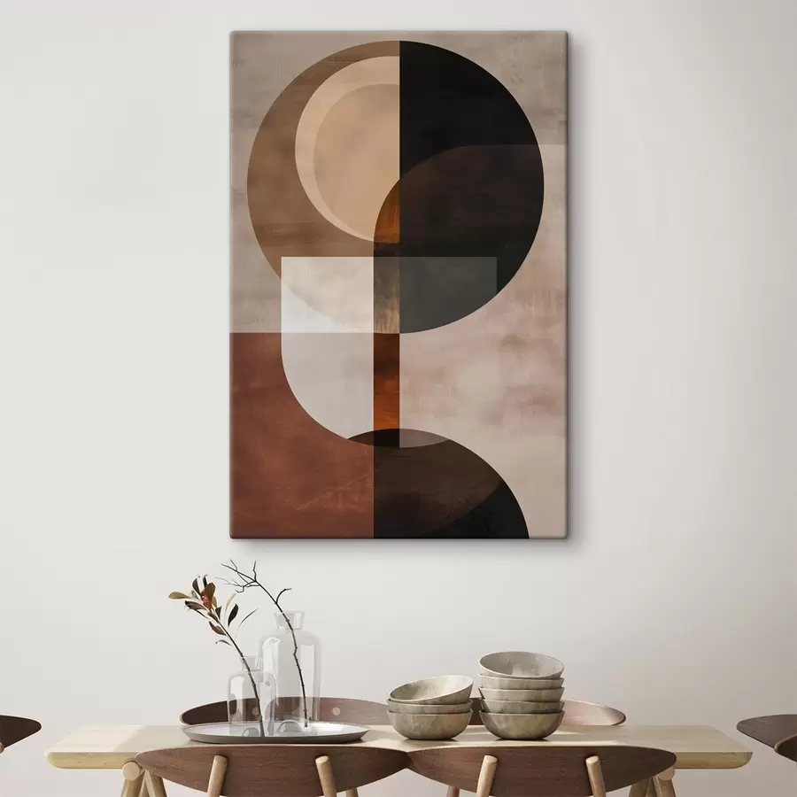 Obraz Minimalistické tvary, moderný štýl s48584