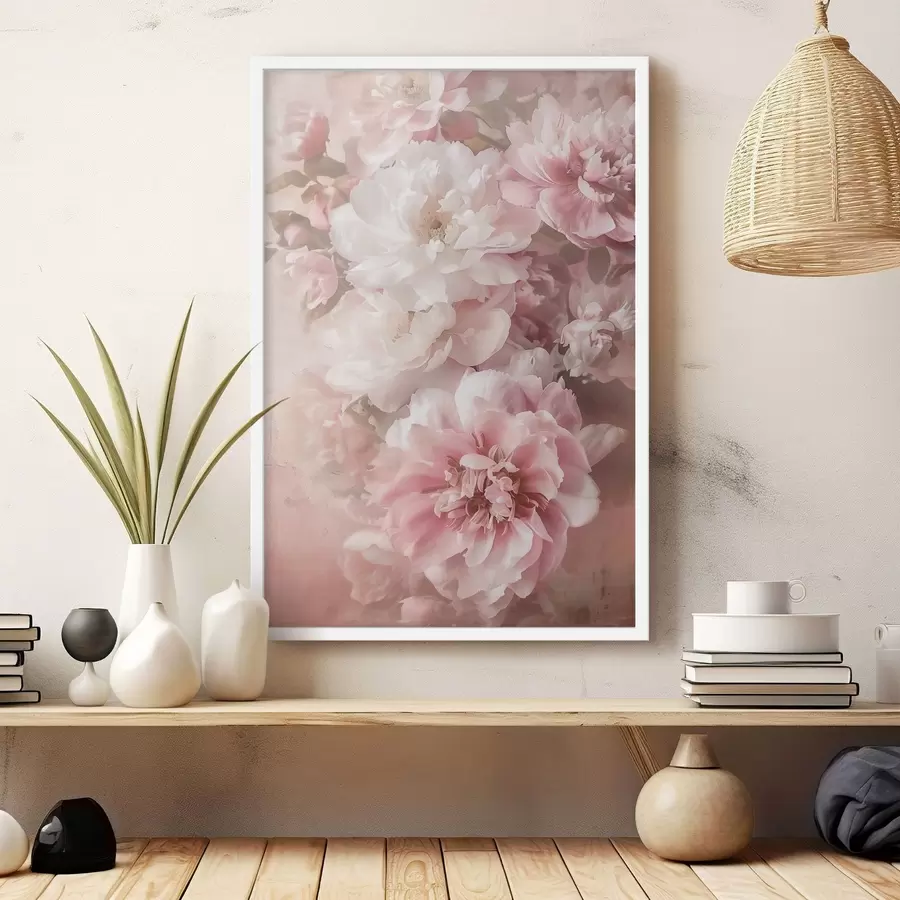 Fototapety Krehké kvety pivonky f48566