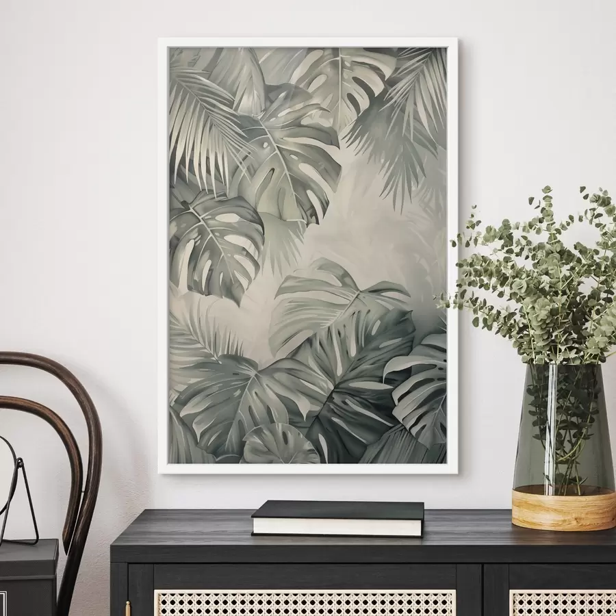 Fototapety Tropické listy, botanika f48575