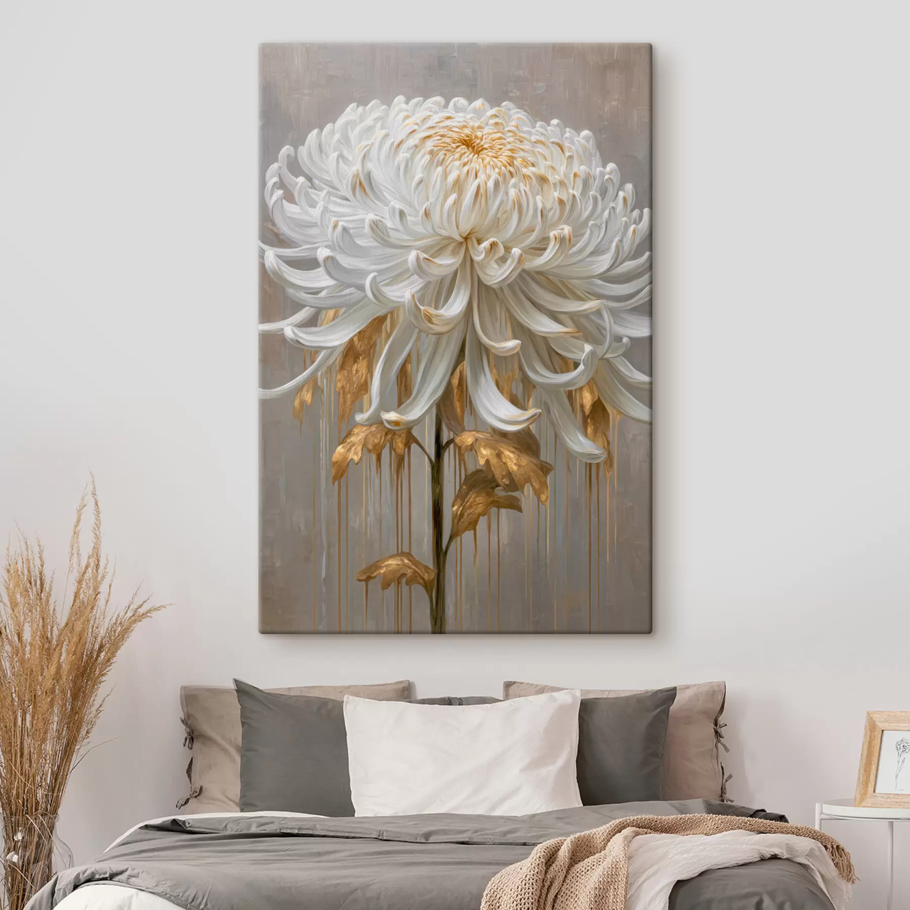 Obraz Veľká abstraktná kvetina s48520