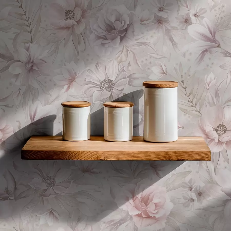 Fototapety Vzor s veľkými jemnými kvetmi a01133