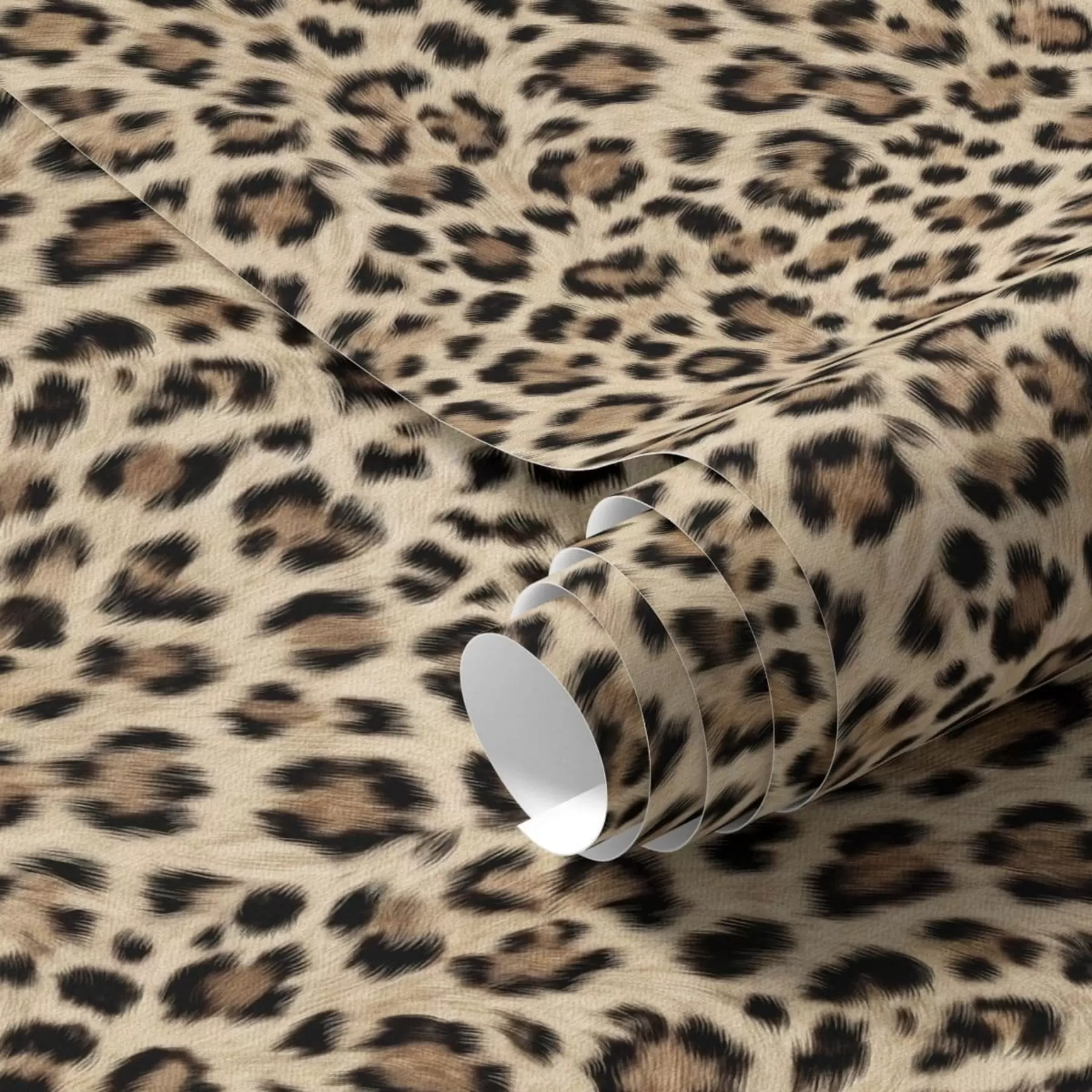 Fototapety Leopardí vzor so škvrnami na svetlom pozadí a01151