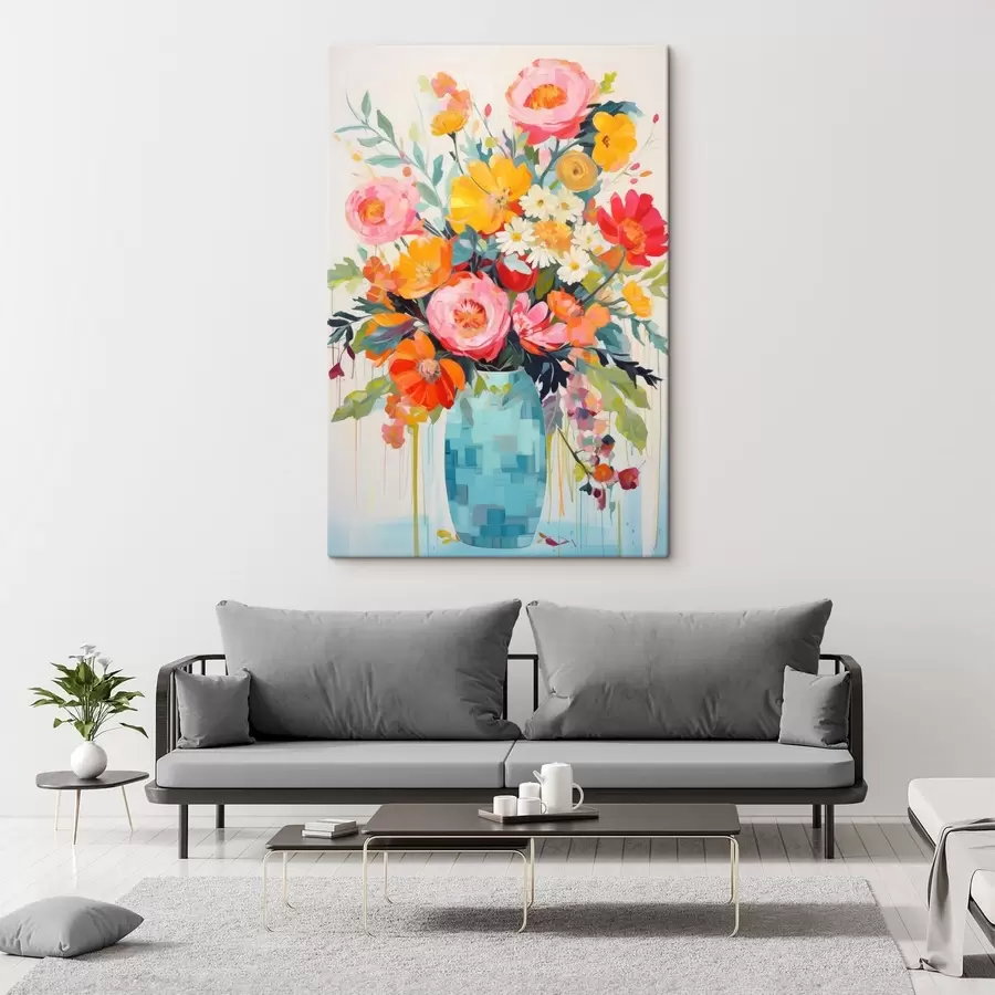 Obraz Svetlé kvety s48643