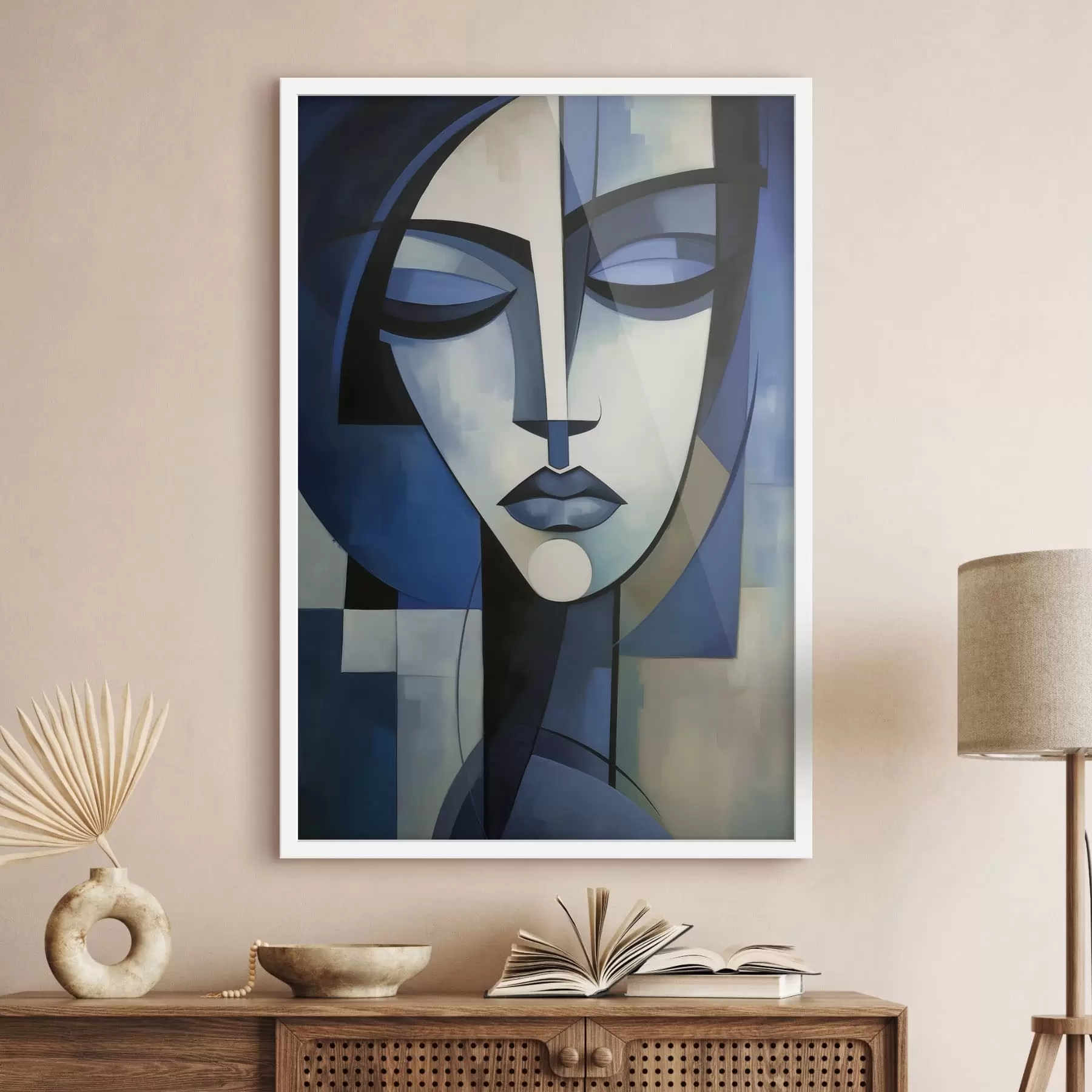 Fototapety Abstraktná tvár f48660