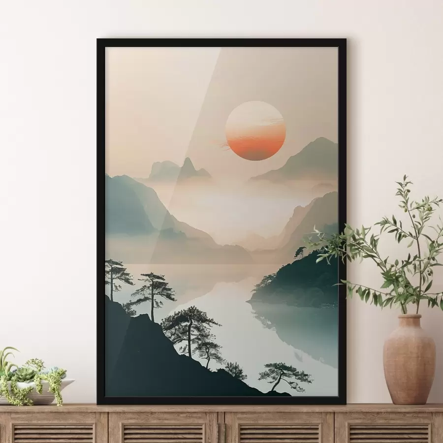 Fototapety Bambusové vetvy, orientálny štýl f48632