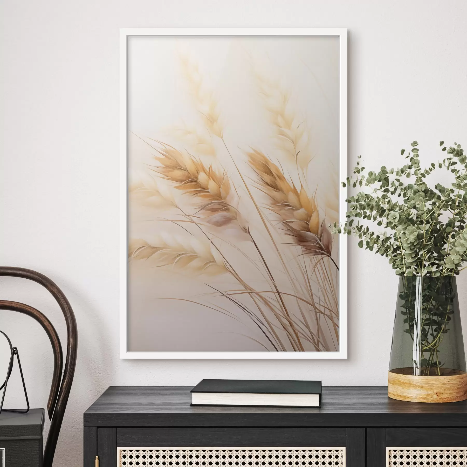 Fototapety Sušené bylinky po škandinávsky f48640