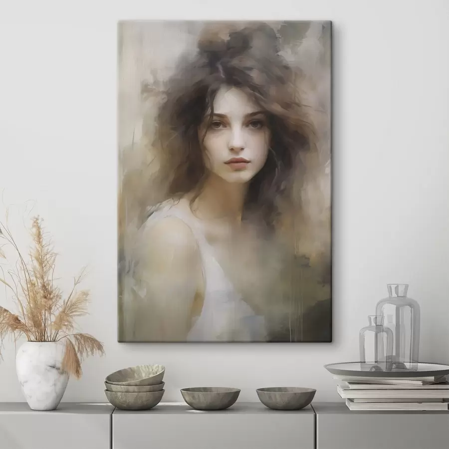 Obraz Maľba v štýle dievčat s48683