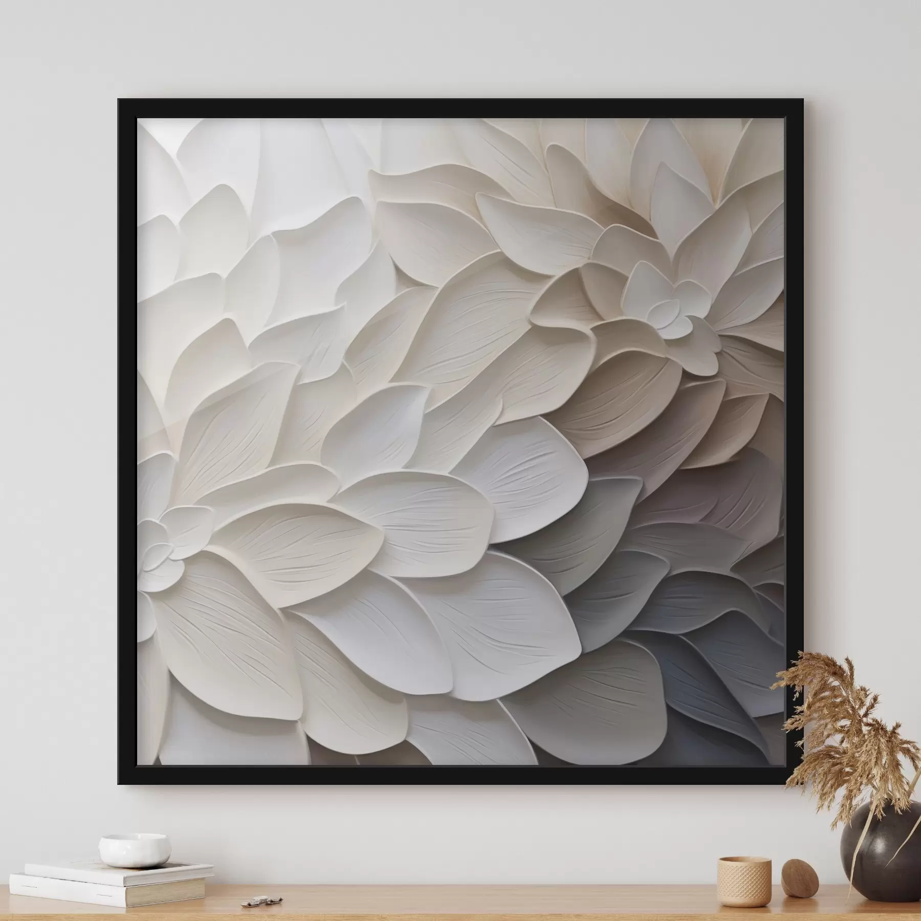 Fototapety Abstraktná imitácia maľby v tvare okvetných lístkov f48677