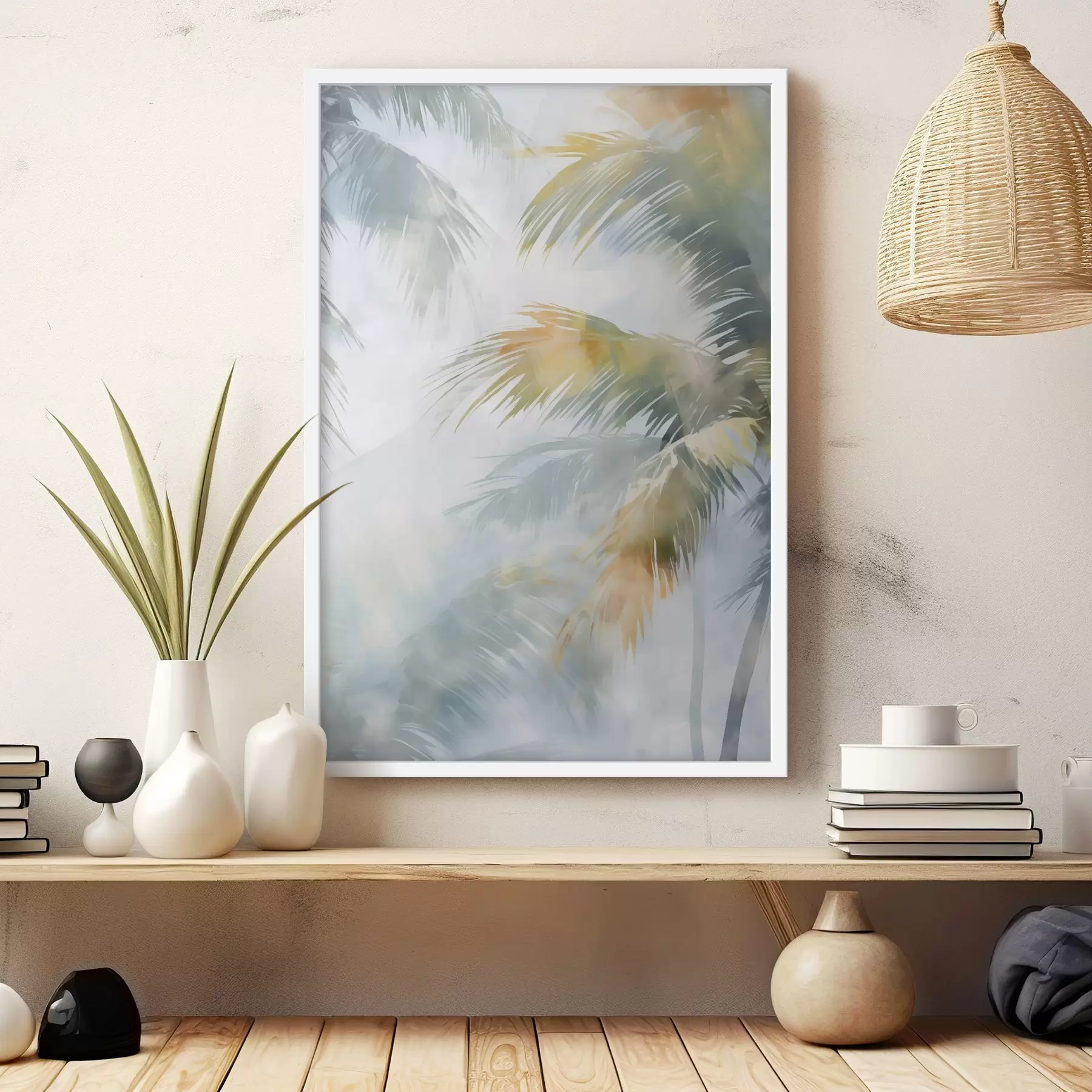 Fototapety Abstraktná imitácia rastlinnej vegetácie v maľbe f48686