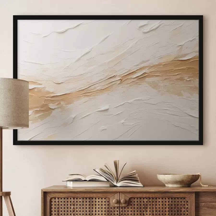 Fototapety Ľahká textúra s maliarskymi ťahmi a béžovými prechodmi f48616