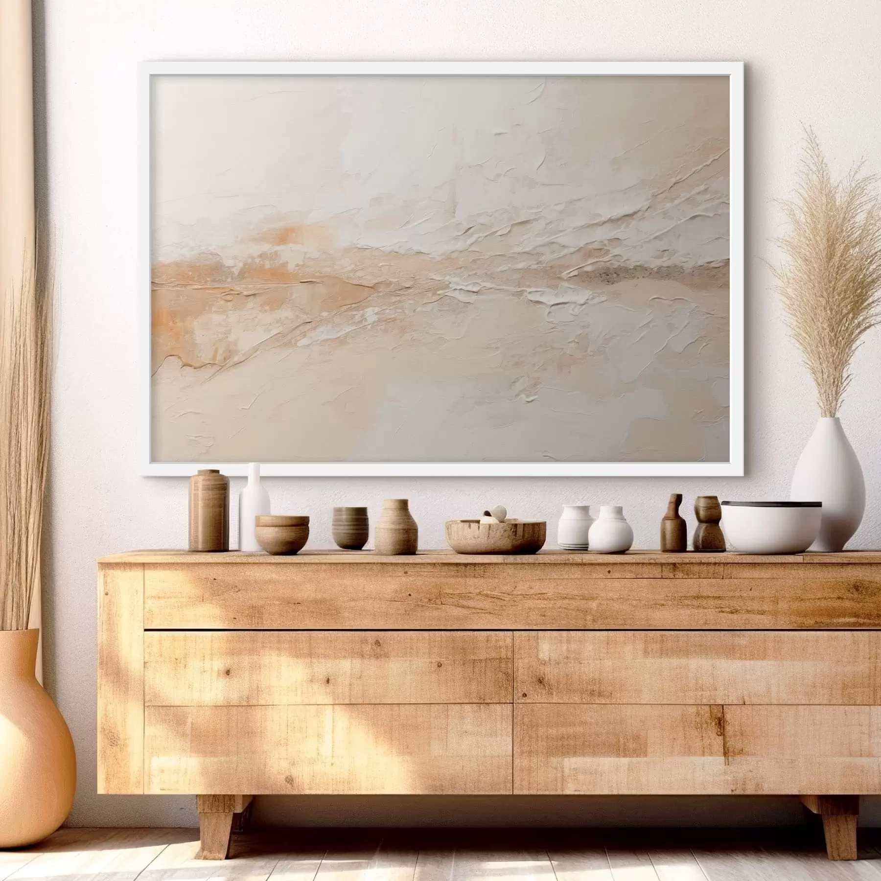 Fototapety Abstraktná textúra s teplými béžovými ťahmi f48625