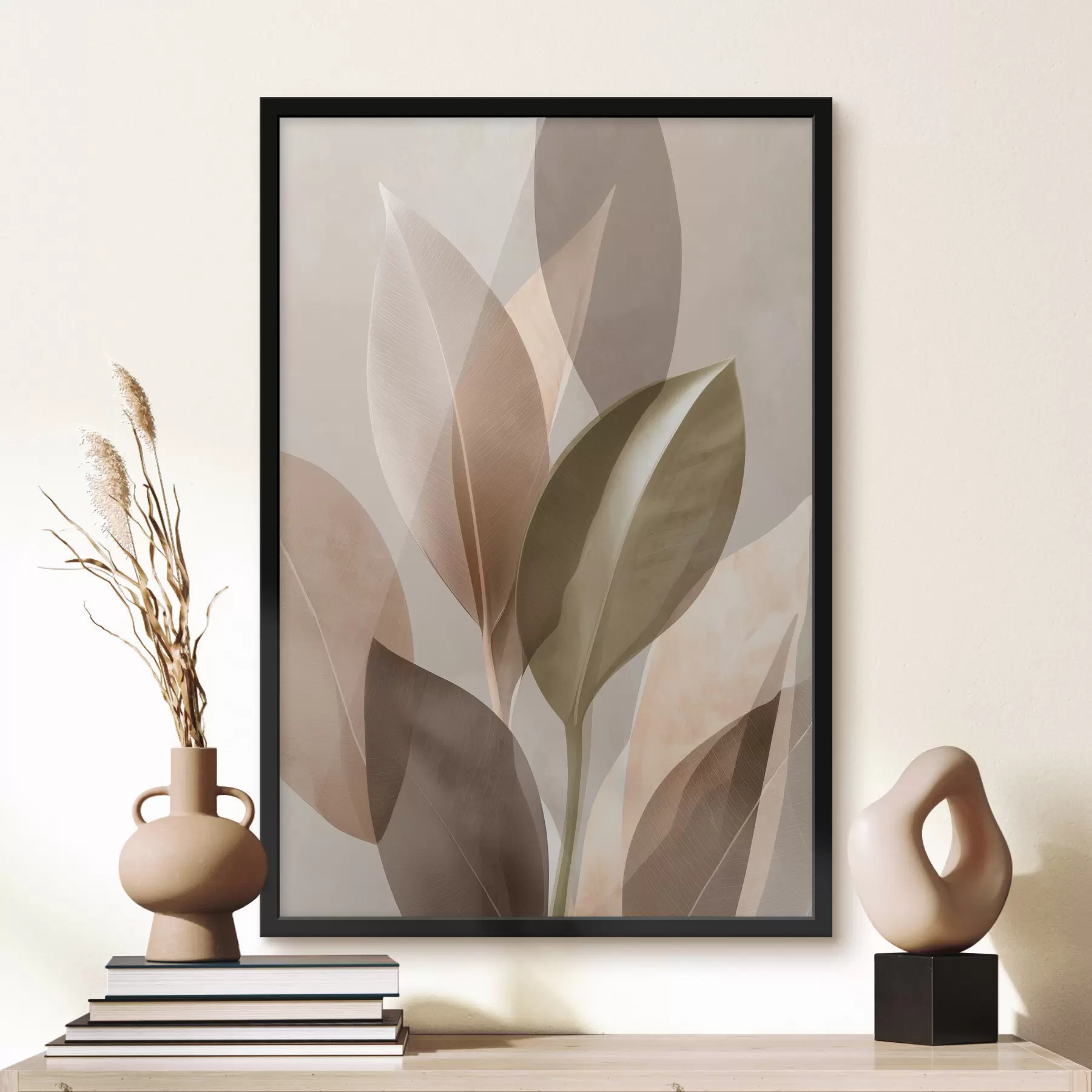 Fototapety Abstraktné listy f48610