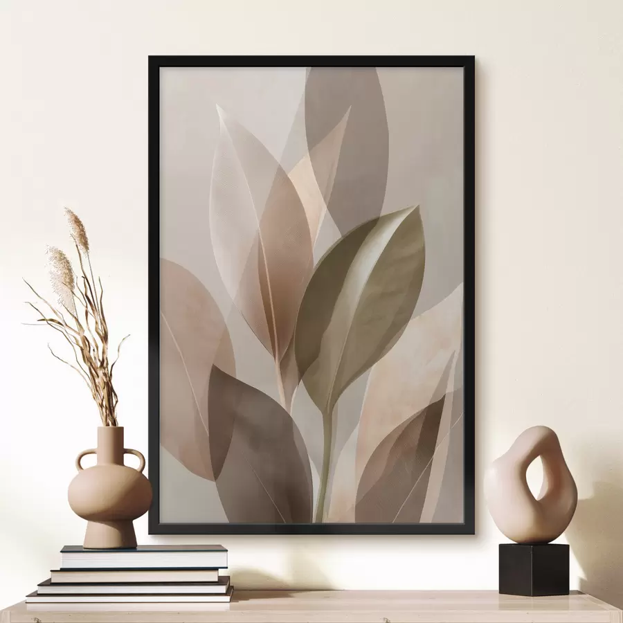 Fototapety Abstraktné listy f48610