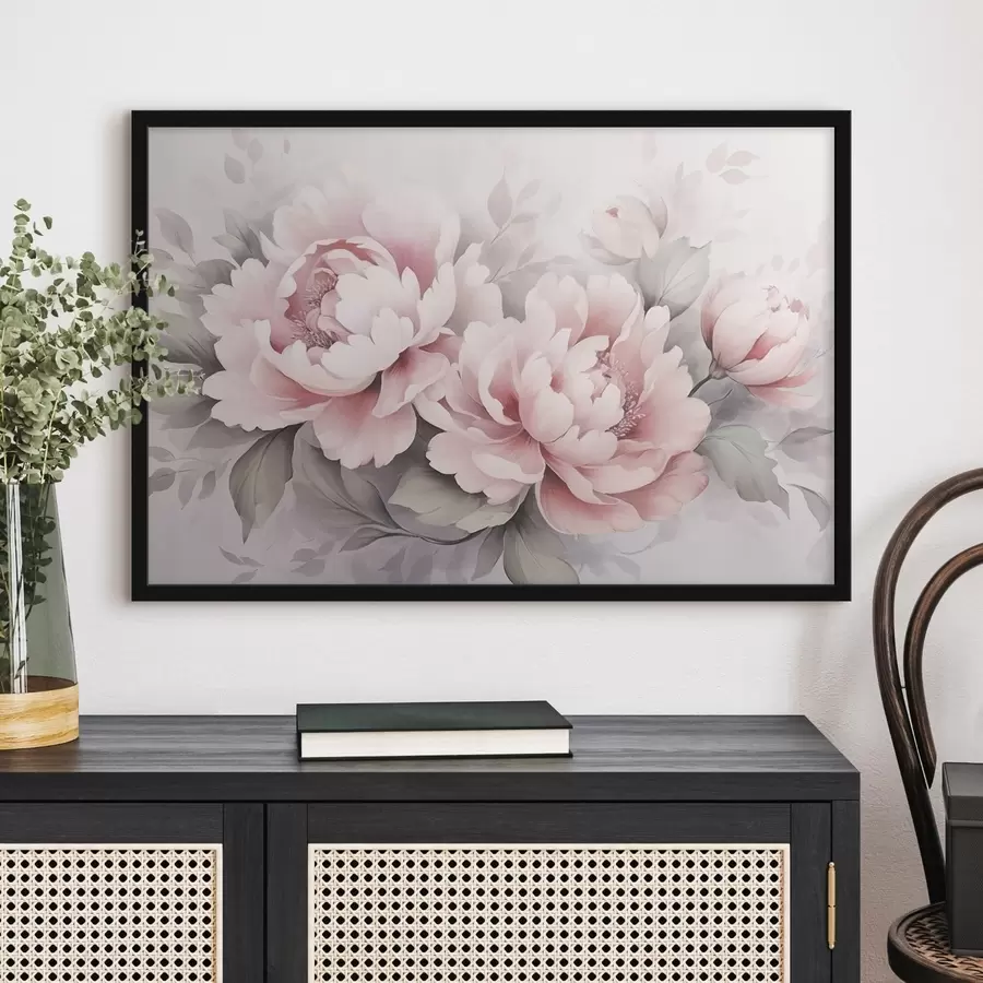 Fototapety Pivonky f48702