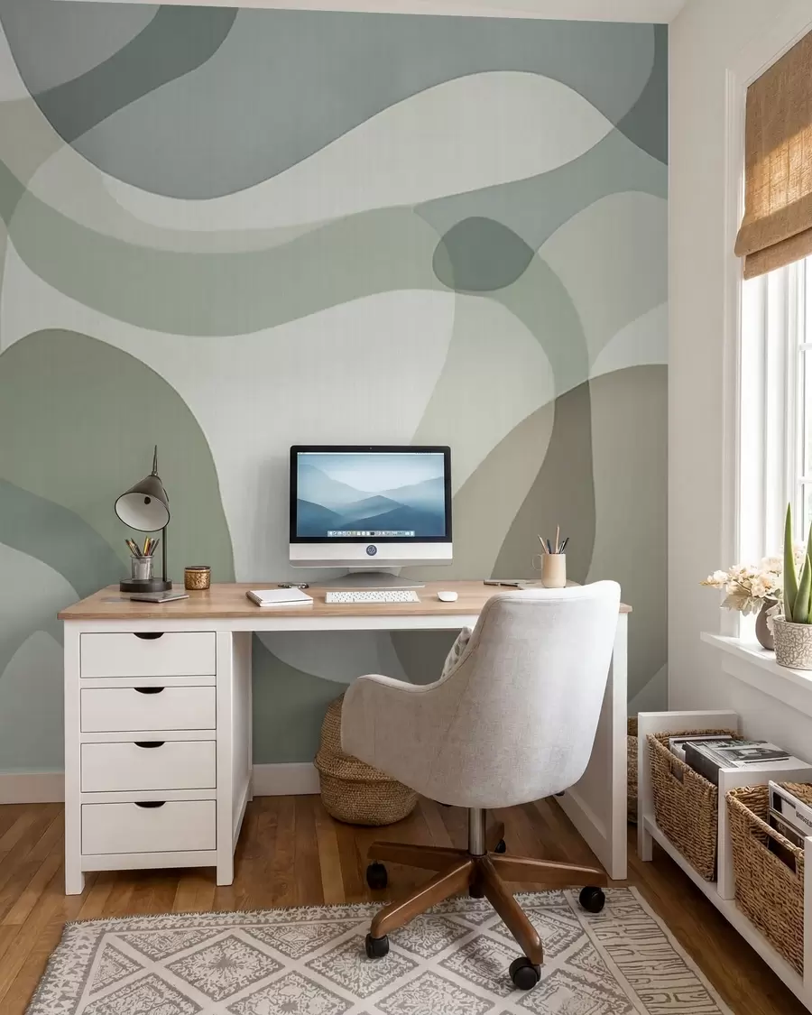 Fototapety Mäkké línie w05479