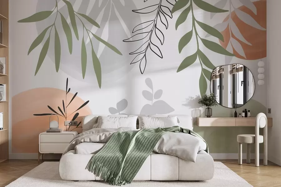 Fototapety Abstraktná vegetácia w05506