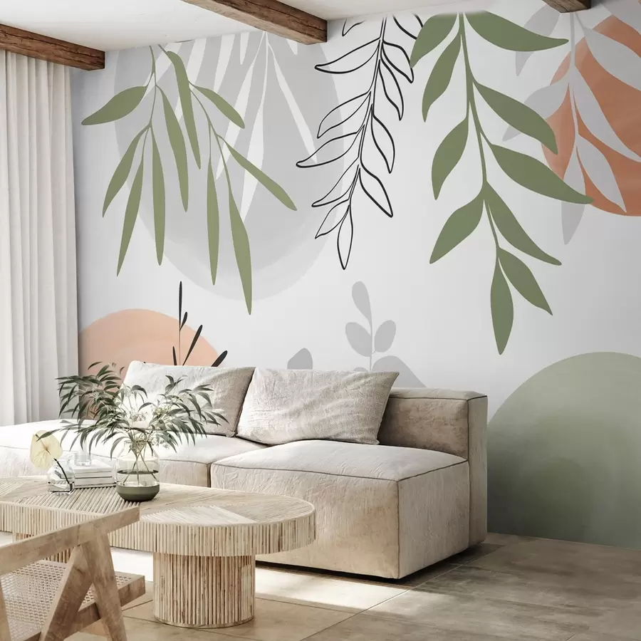 Fototapety Abstraktná vegetácia w05506