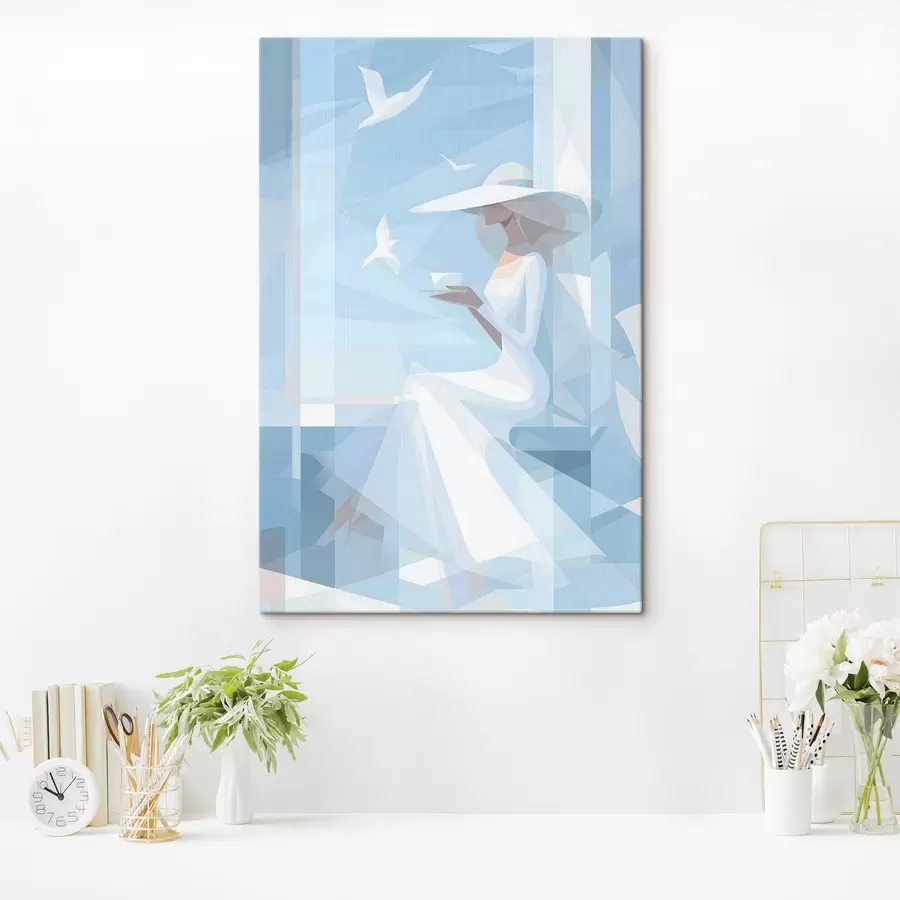 Obraz ranná káva pri mori s48792