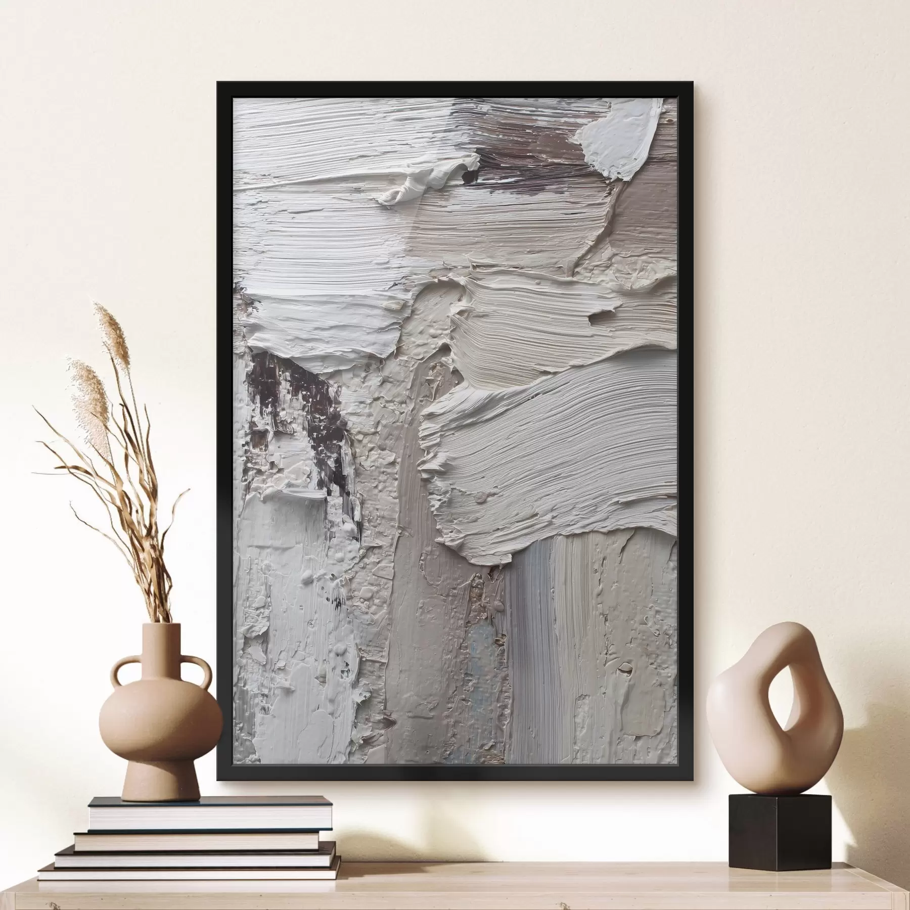 Fototapety abstraktné široké ťahy štetcom v pastelových odtieňoch f48780