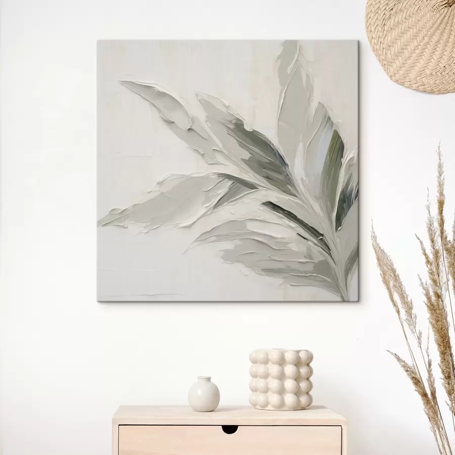 Obraz Abstraktná maľba napodobňujúca vegetáciu s48771