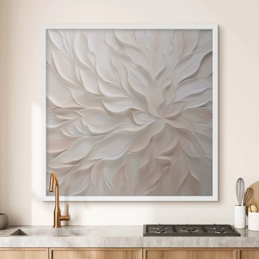 Fototapety Abstraktná imitácia maľby v tvare okvetných lístkov f48759