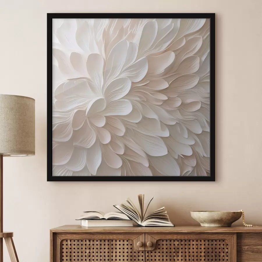 Fototapety Abstraktná imitácia maľby v tvare okvetných lístkov f48760