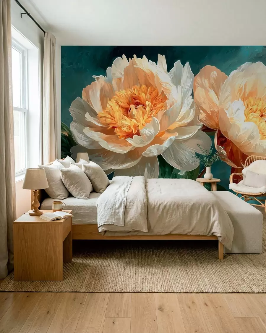 Fototapety Pivonky w05338
