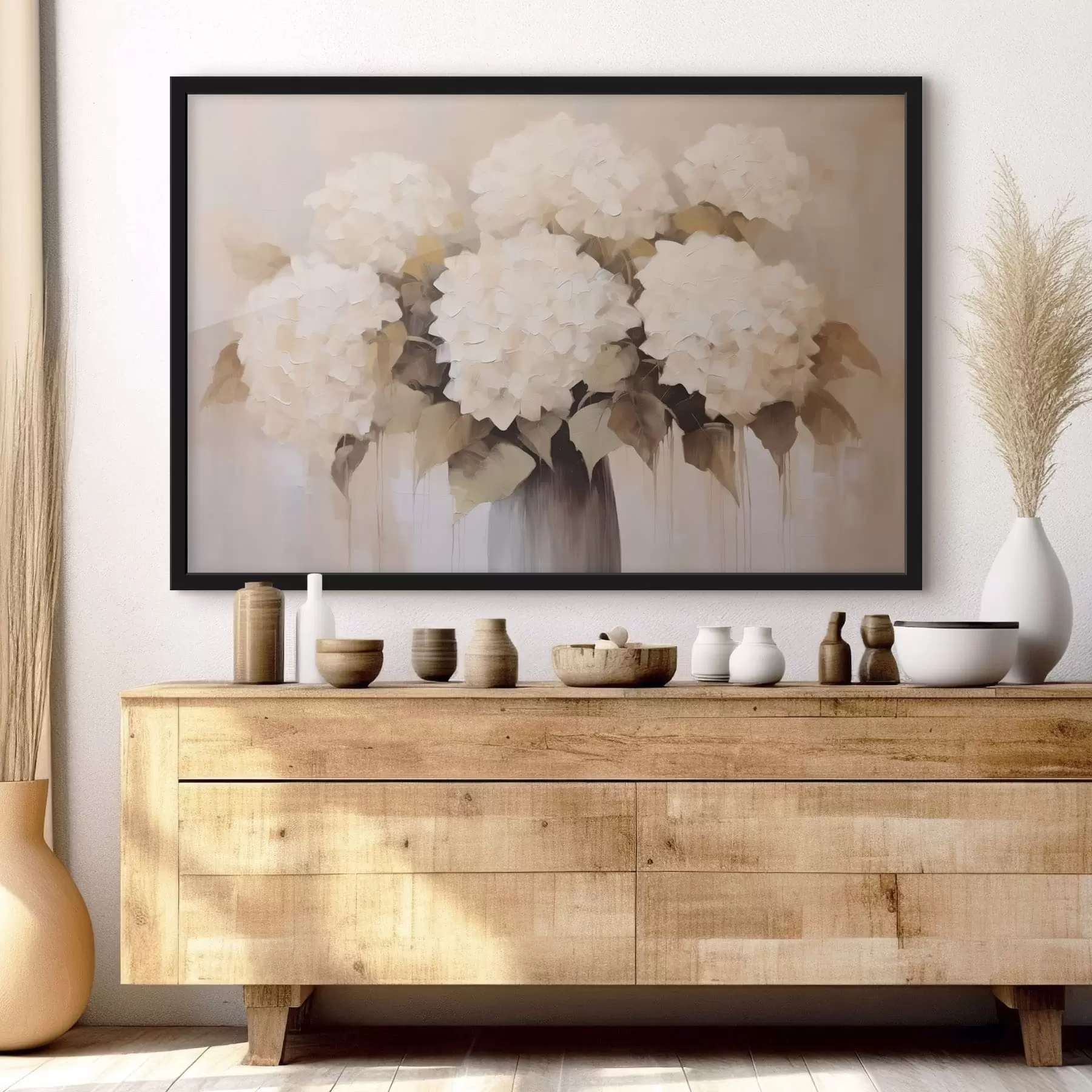 Fototapety Hortenzie v retro štýle f48945