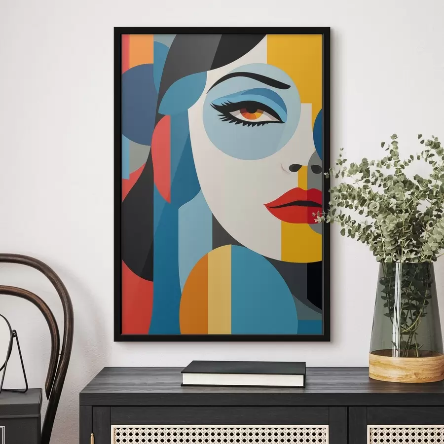 Fototapety Abstraktný portrét f48949