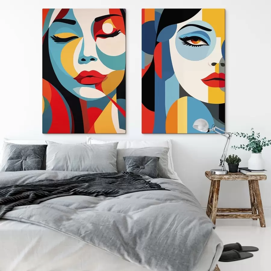 Obraz Abstraktné portréty m30402