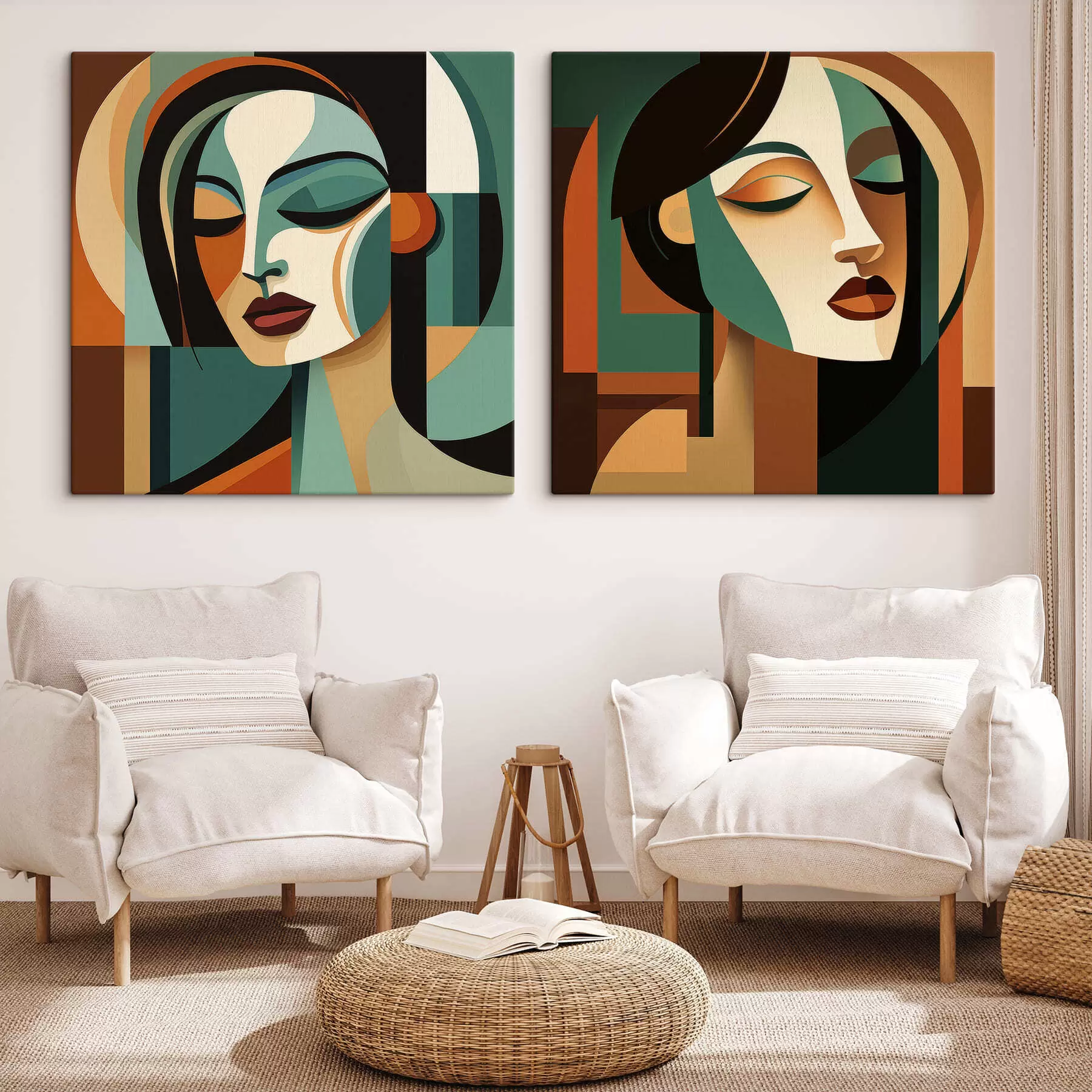 Obraz Abstraktné portréty m30403