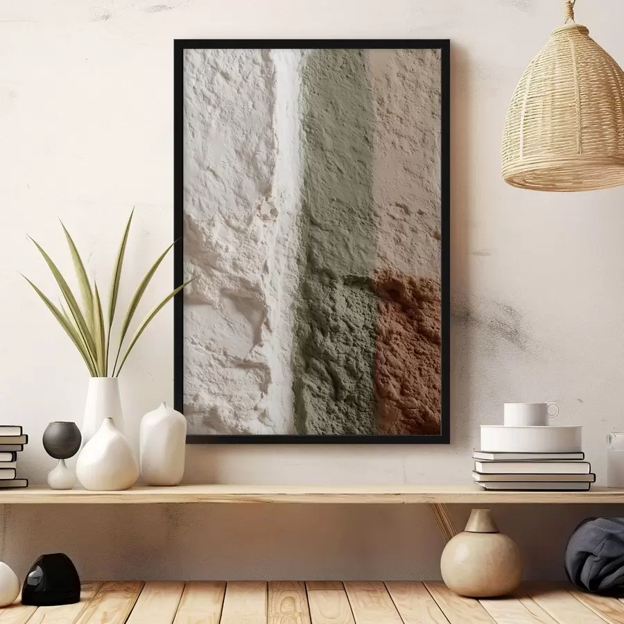 Fototapety Minimalistické vertikálne pruhy na textúrovanom povrchu f48800