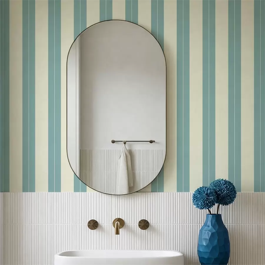 Fototapety Modré vertikálne pruhy v minimalistickom štýle a01181v5