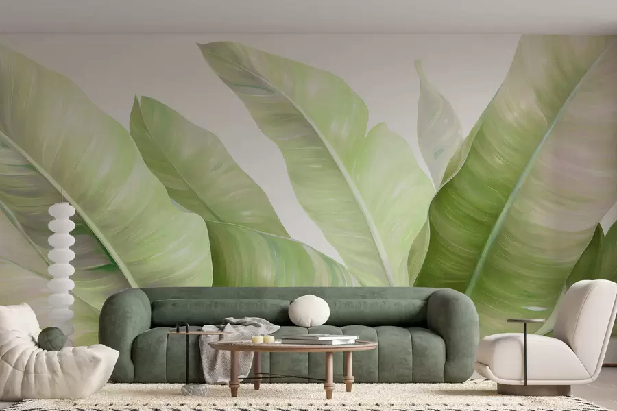 Fototapety Veľké banánové listy w05499