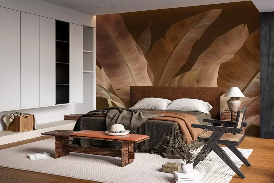 Fototapety Veľké banánové listy w05499v2